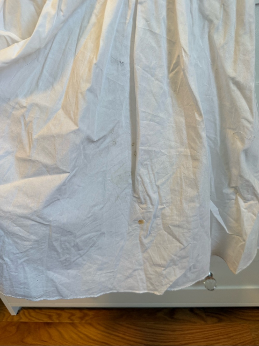 Free People White Eyelet Ruffle Mini Dress - Picture 5 of 5